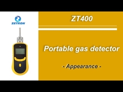 Zetron ZT400 পোর্টেবল বায়োগ্যাস মাল্টি গ্যাস ডিটেক্টর NH3 O2 H2S CH4 ইনফ্রারেড বিশ্লেষক
